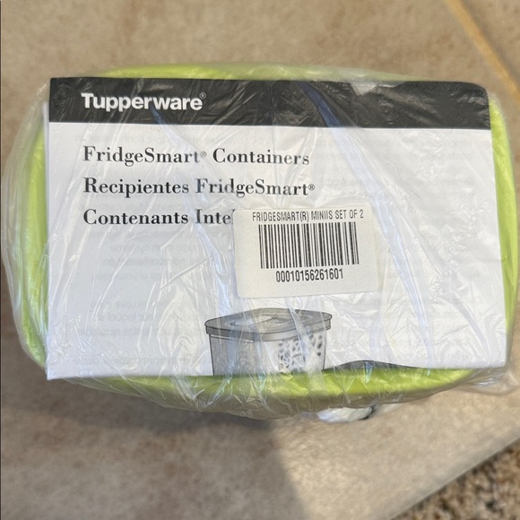 Tupperware Lime Green Storage Container - Picture 2 of 2